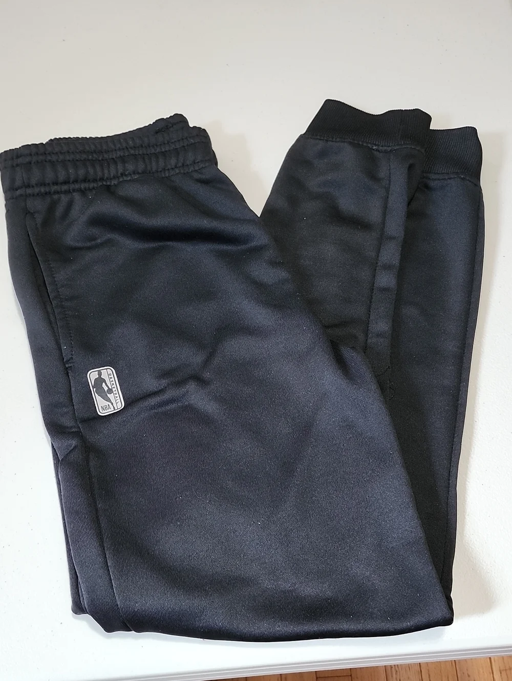 GUC SzL (14-16 Youth) NBA Kids Black Joggers & Gray Camo Shorts Pants